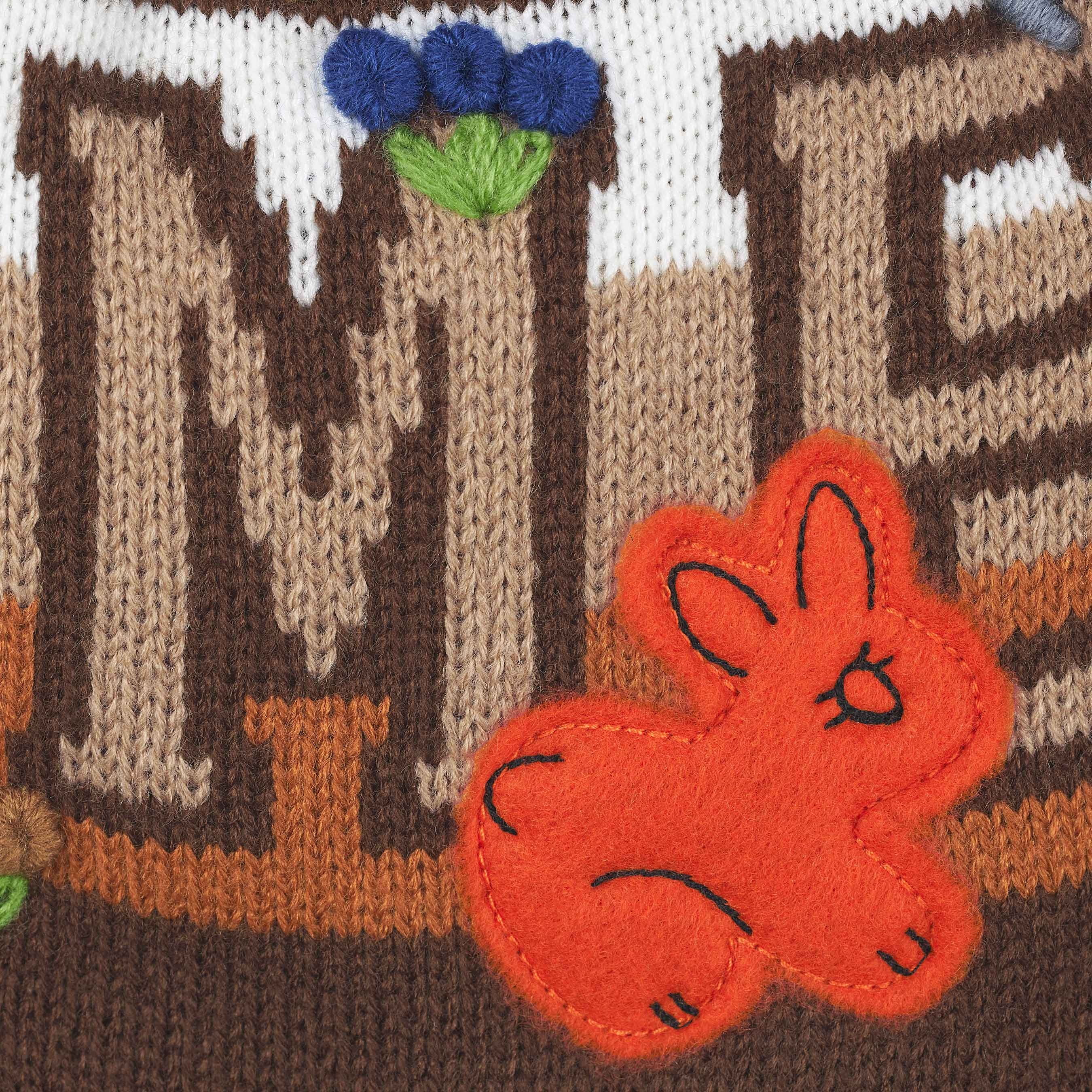 Felt Appliqué Earflap Beanie view 5